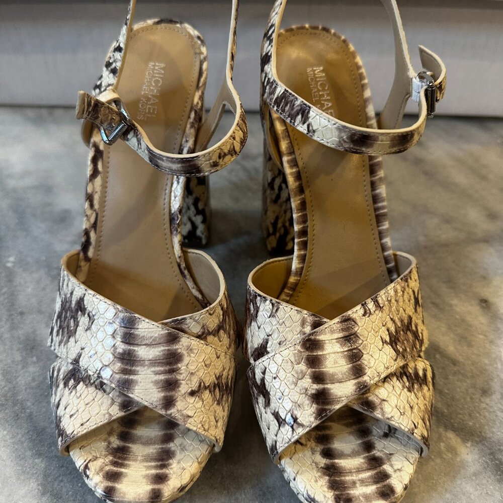 Michael Michael Kors Alexia Platform Sandals, 8.5… - image 6